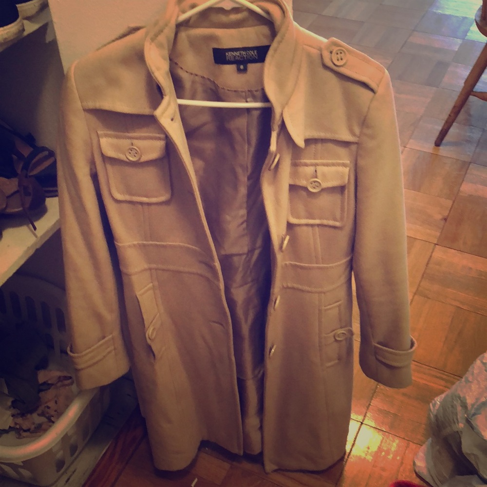Kenneth Cole wool trench